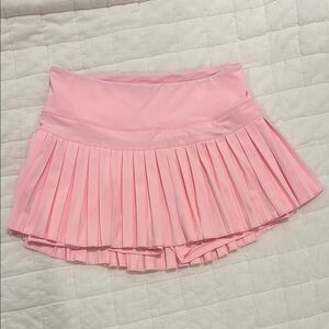 Pink Pleated Women's Skirt GoldHinge